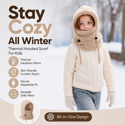 💖Black Friday Mega Deal – 50% off!💖 ❄️Children's Windproof Thermal Cycling Balaclava Hat