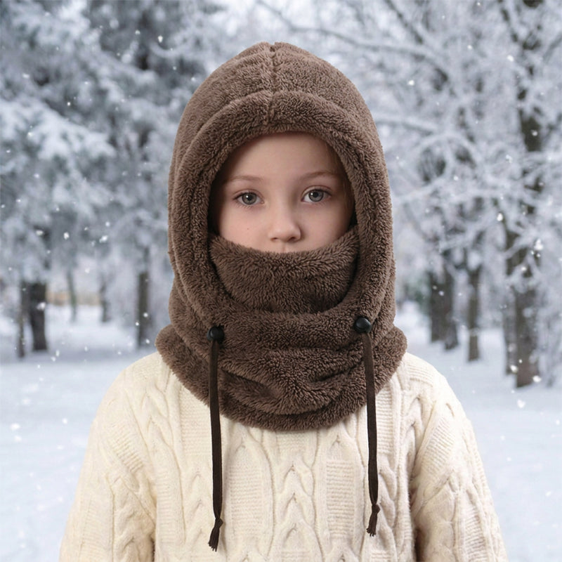 💖Black Friday Mega Deal – 50% off!💖 ❄️Children's Windproof Thermal Cycling Balaclava Hat