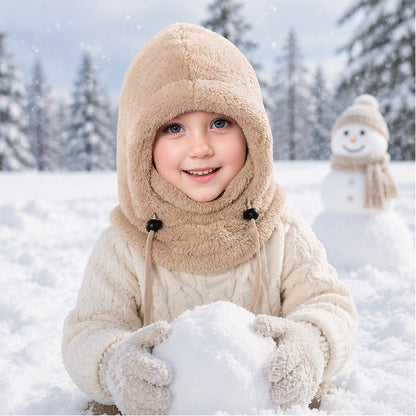 💖Black Friday Mega Deal – 50% off!💖 ❄️Children's Windproof Thermal Cycling Balaclava Hat
