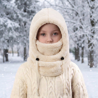 💖Black Friday Mega Deal – 50% off!💖 ❄️Children's Windproof Thermal Cycling Balaclava Hat