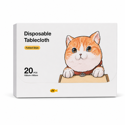 📢📢 50% OFF🍽️Transparent Disposable Tablecloths – Easy-Clean Covers for Round & Rectangular Tables