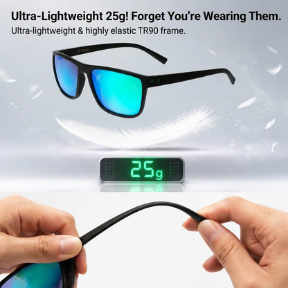 ✅ 【Buy one, get one free】One pair of polarized sport sunglasses for all your outdoor activities!